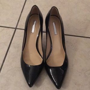 BCBGeneration patent leather black heels.